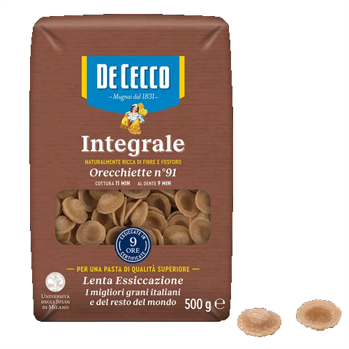 ORECCHIETTE INTEGRALI DE CECCO GR 500