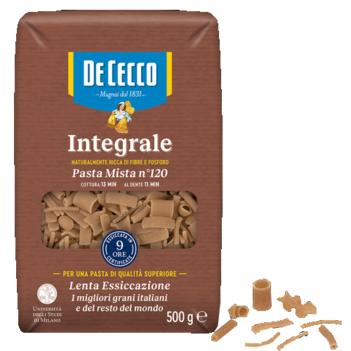 PASTA MISTA INTEGRALE DE CECCO GR 500