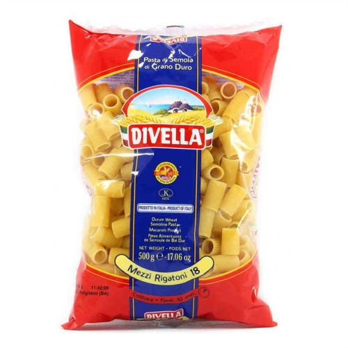 MEZZI RIGATONI DIVELLA GR 500