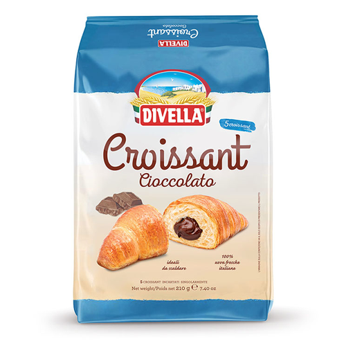 5 CROISSANT CIOCCOLATO DIVELLA GR.210