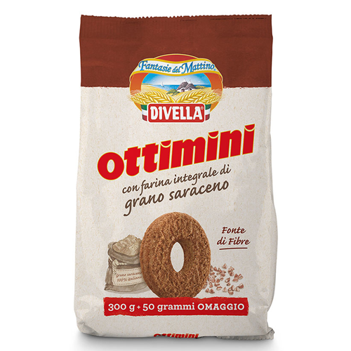 OTTIMINI AL GRANO SARACENO DIVELLA GR 350