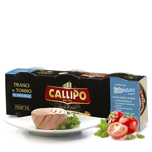 CALLIPO RISERVA ORO TONNO GR.80X3 NATURALE