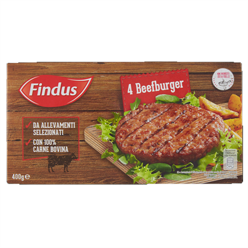 4 BEEFBURGER FINDUS GR 400