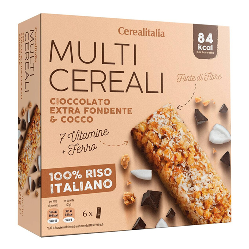 BARRETTE COCCO/CIOCC. CEREALITALIA GR.126