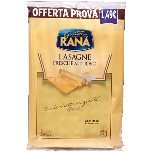 RANA LASAGNE GR.250