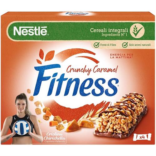 NESTLE' BARRETTE FITNESS CRUNCHY CARAMEL GR.94